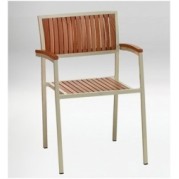 鋁木椅